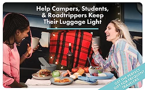 Ahorra 27% en juego de vajilla de paja de trigo FOODLE