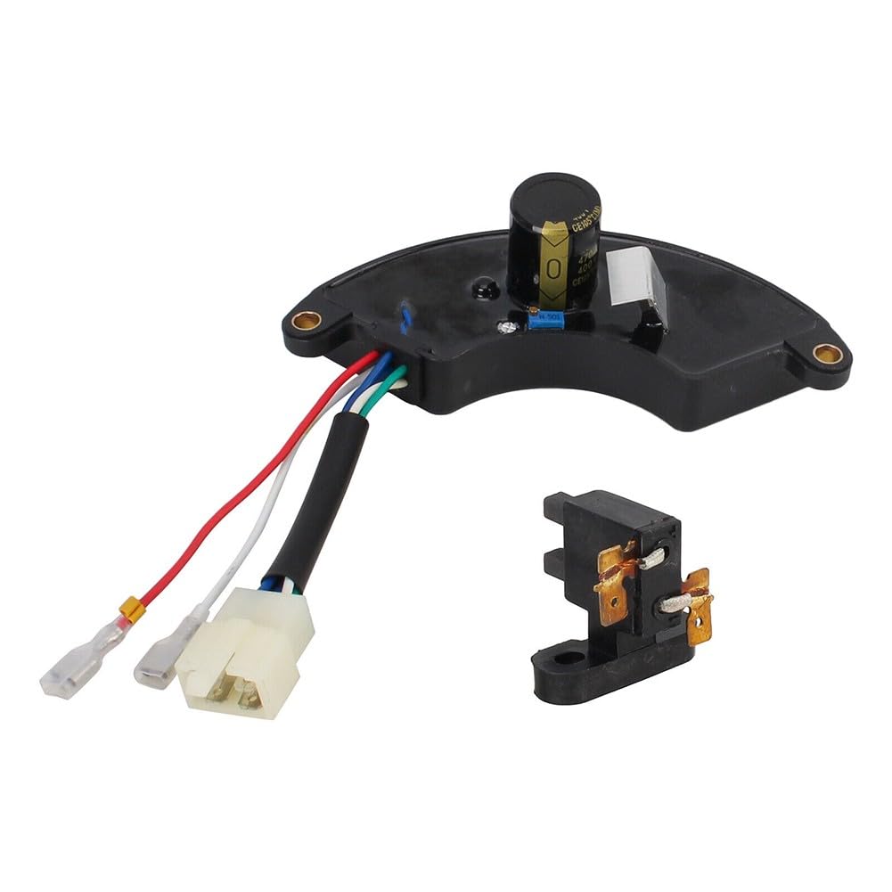 AVR Regolatore di tensione automatico, generatore raddrizzatore 3KW-10KW per Harbour Freight Predator Honda, tipo mezzaluna con spazzola di carbone