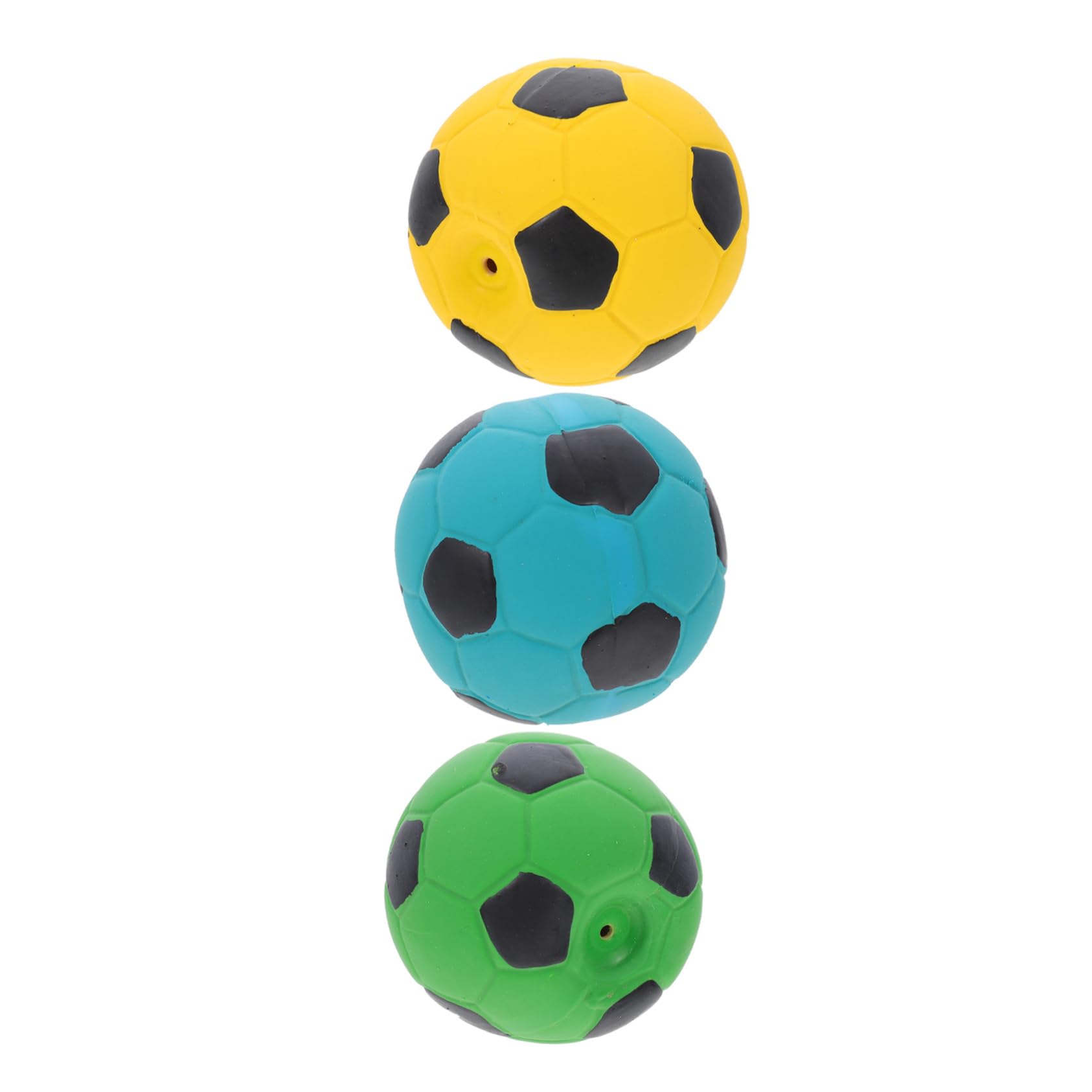 SUPVOX 12piezas Juguetes Interactivos para Perros Balón De Fútbol De para Masticar Juguetes Duraderos y Resistentes para Cachorros para Limpiar Dientes y Entretenimiento