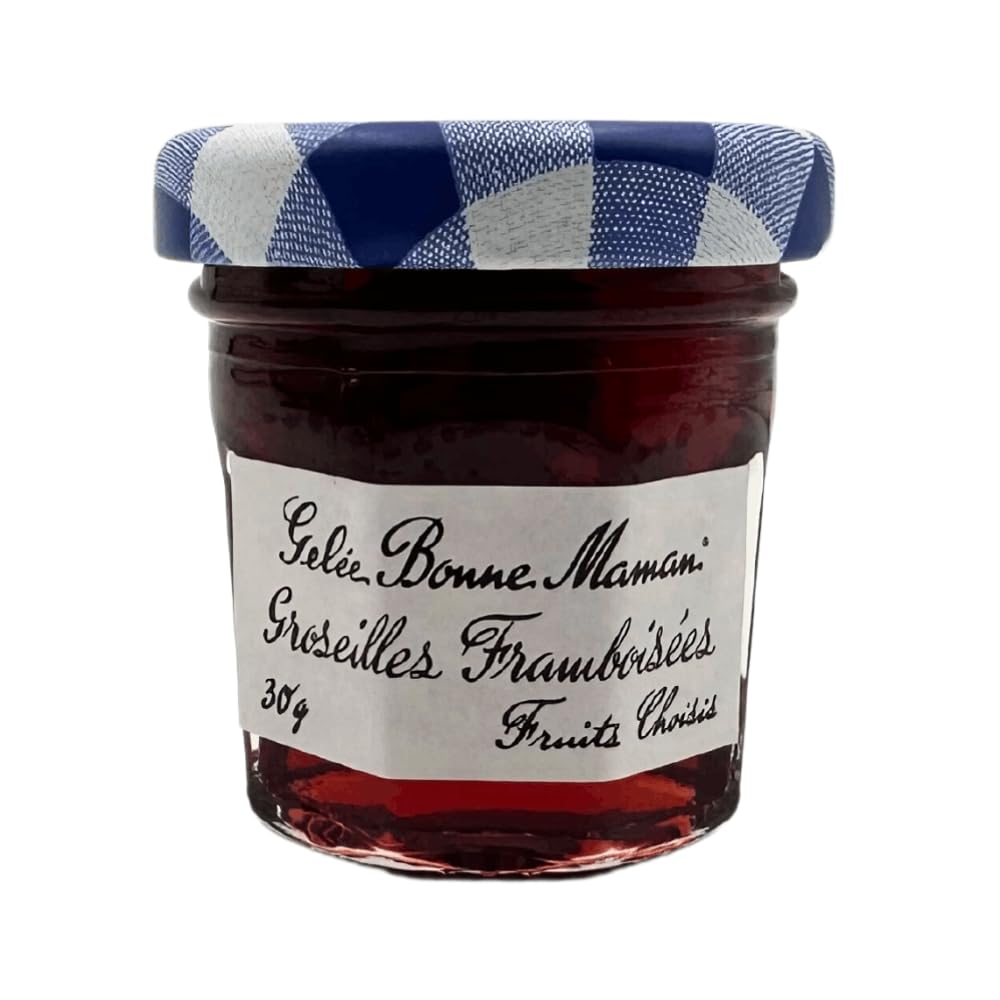 Bonne Maman Confiture de framboises et groseilles 30 g x 15