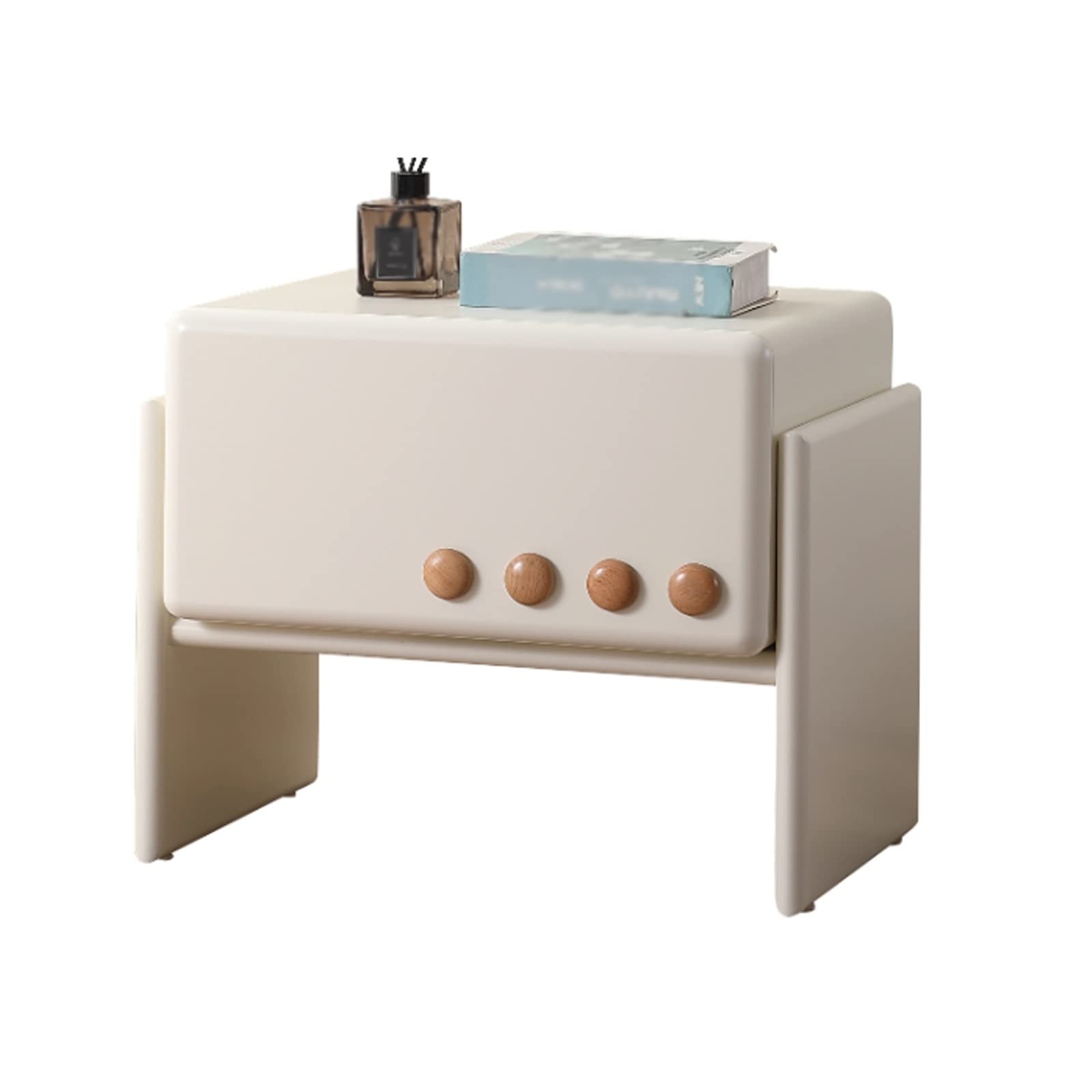 Table de chevet gain de place pour ranger vos affaires de nuit