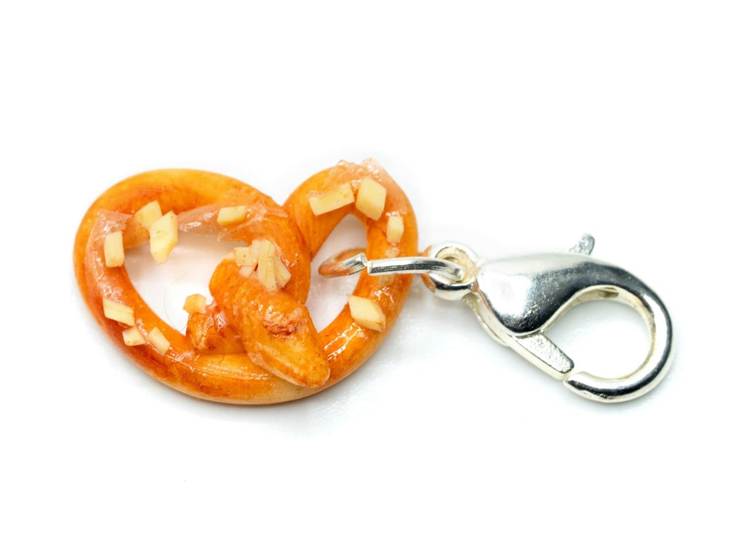 MiniblingsPretzel Salt Oktoberfest Wiesn Charm Pendant Bracelet Wristlet Brezn