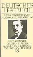 Deutsches Lesebuch. Zweite vermehrte Auflage 3596219302 Book Cover