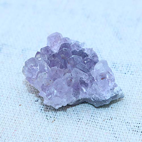 Namvo Natural Amethyst Healing Crystal Cluster,Reiki Gemstone Specimen Figurine Home Decor(approx 10-15g) - Image 3