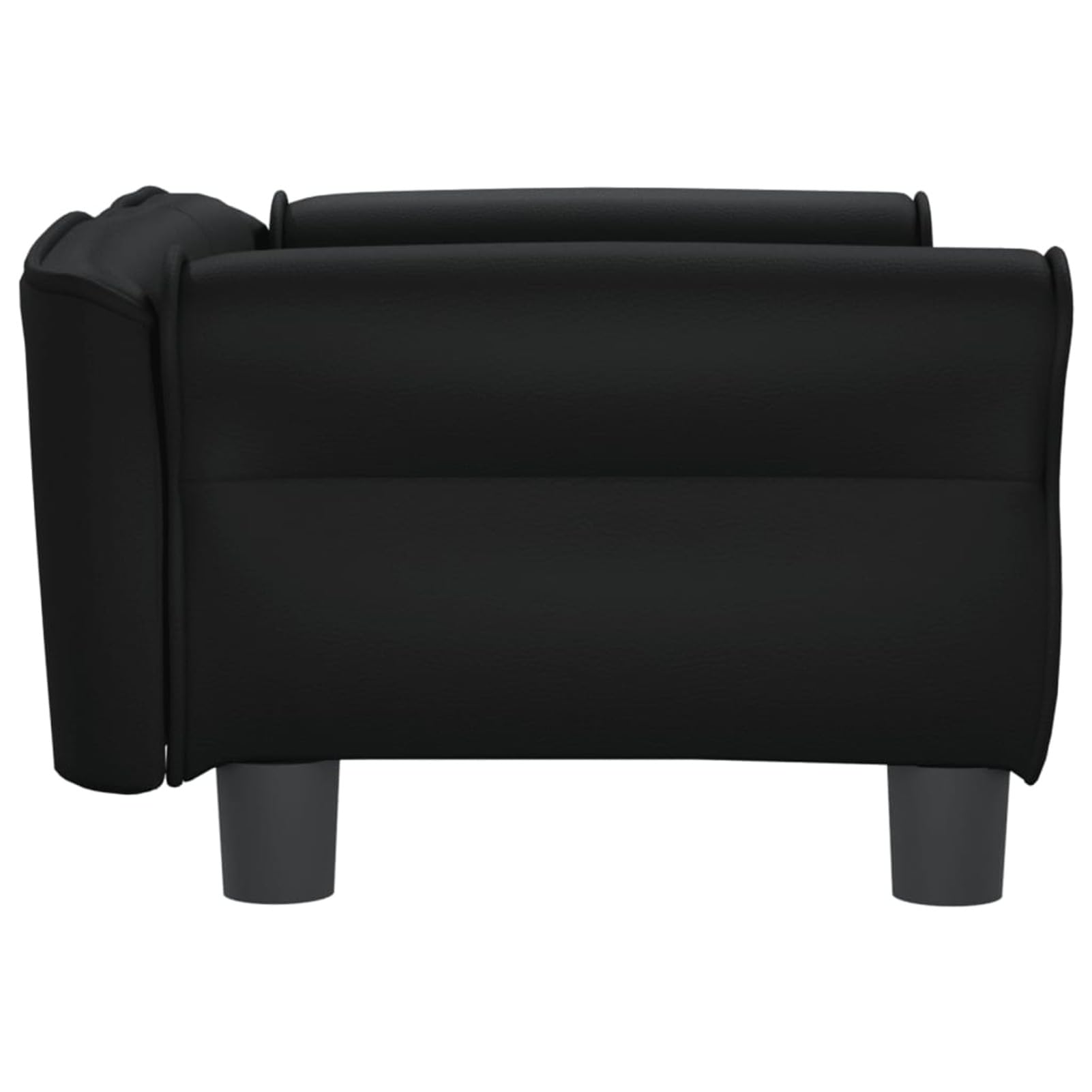 LAPOOH Lettino per Cani Nero 70x45x30 cm in Similpelle,Articoli per Animali,Animali Domestici - Articoli,Articoli per Cani,Lettini per Cani(SPU:171831)