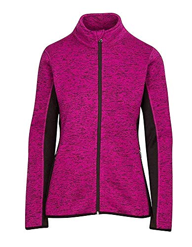 Marc New York Ladies' Long Sleeve Full Zip Fleece Jacket (Small), Heathered Plum