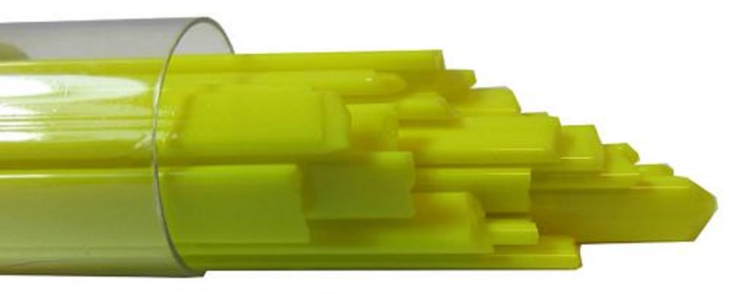 UN1041-Noodles 96 Yellow Opal #2602 glass
