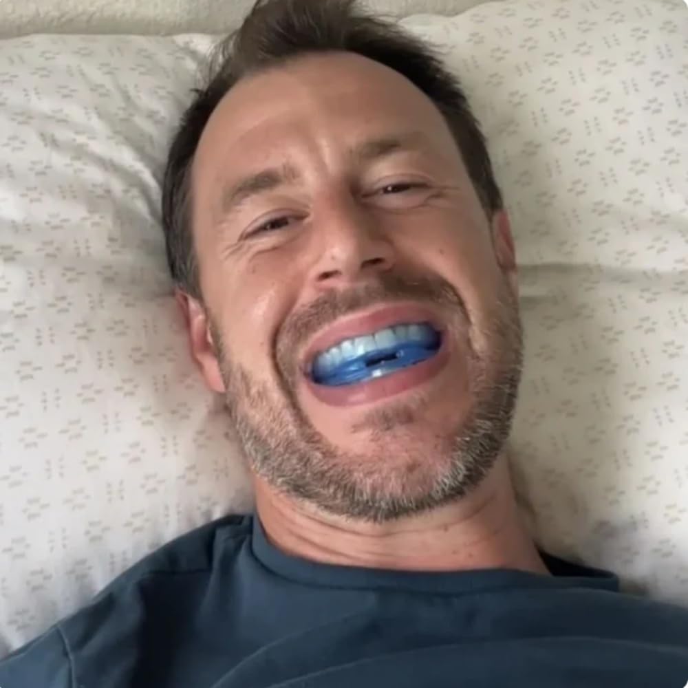 Santavya - Embout buccal universel silencieux anti-ronflement, confortable et efficace pour un sommeil tranquille