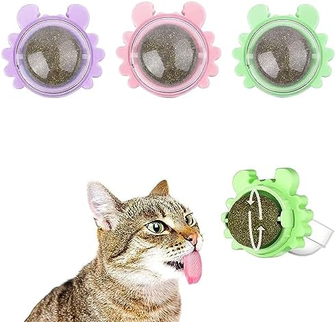 Cepillo Masajeador Para Gatos De Pared | Autolimpiante, Con Velcro | Para Esquinas Y Patas De Muebles, Reduce Pelo Suelto