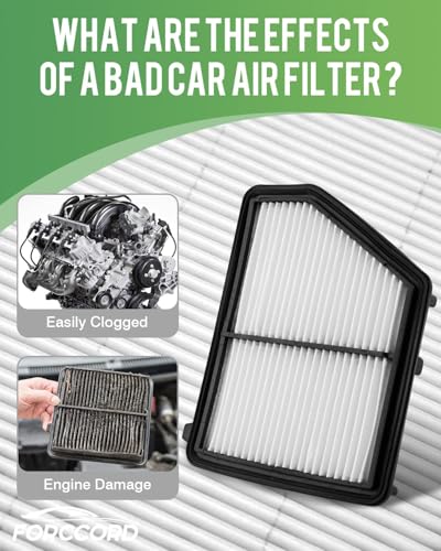 Image of 2-Pack Engine Air Filters for Honda Civic L4 2.0L 2016-2021