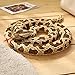 Imagen de OUKEYI Juguete de peluche gigante de serpiente de 79 pulgadas