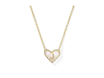 Kendra Scott Heart Letter J Short Pendant Women