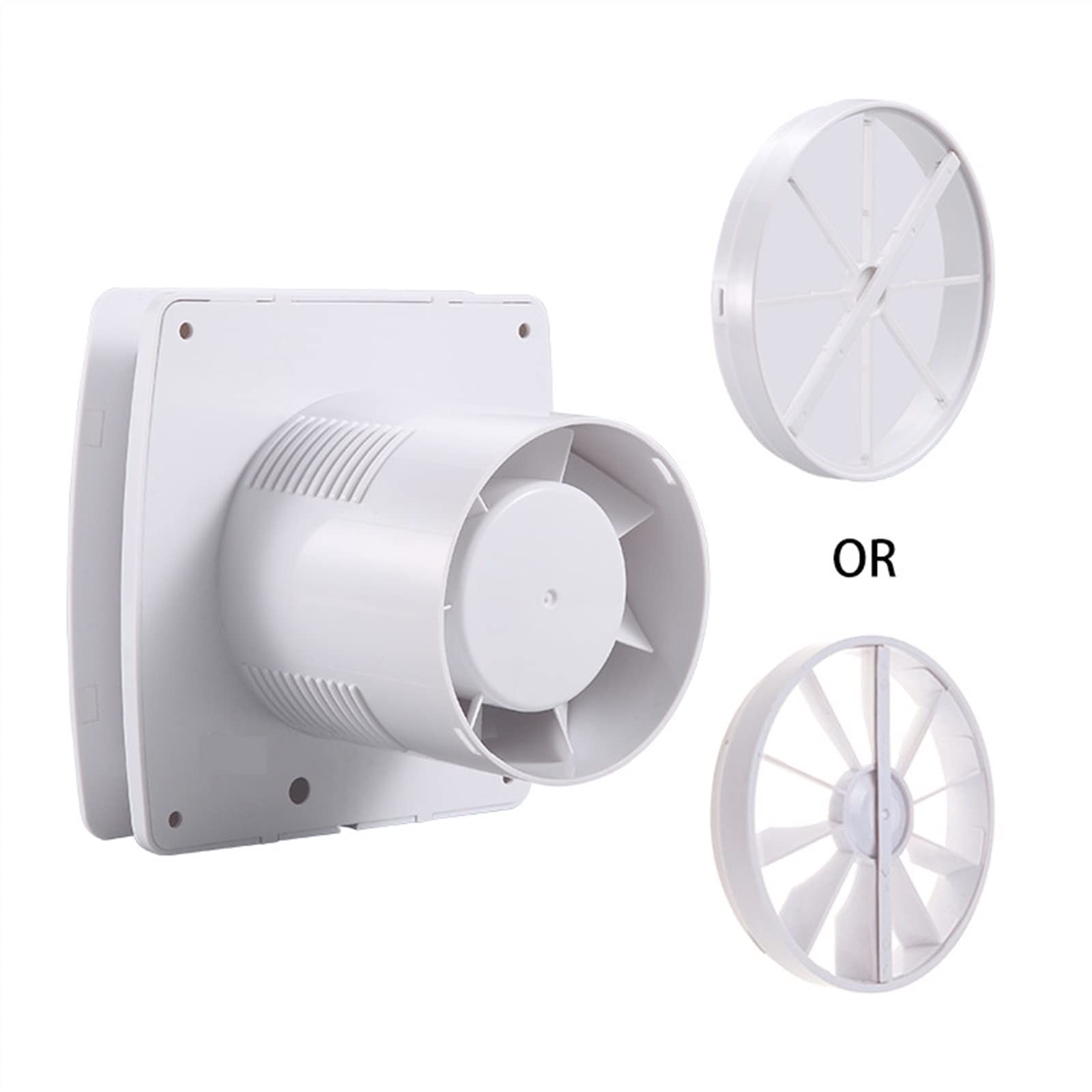 Stainless Steel Bathroom Extractor Fan 100mm With Timer And Humidity Sensor | UK - View #8