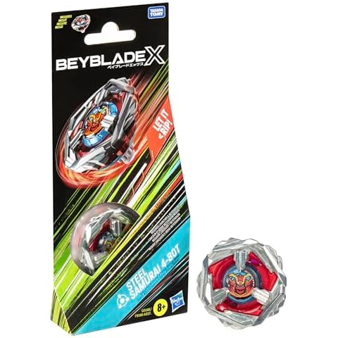 Beyblade X Steel Samurai Booster Pack Cover