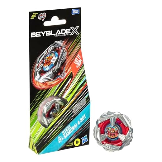 Beyblade X Booster Pack toupie Steel Samurai 4-80T