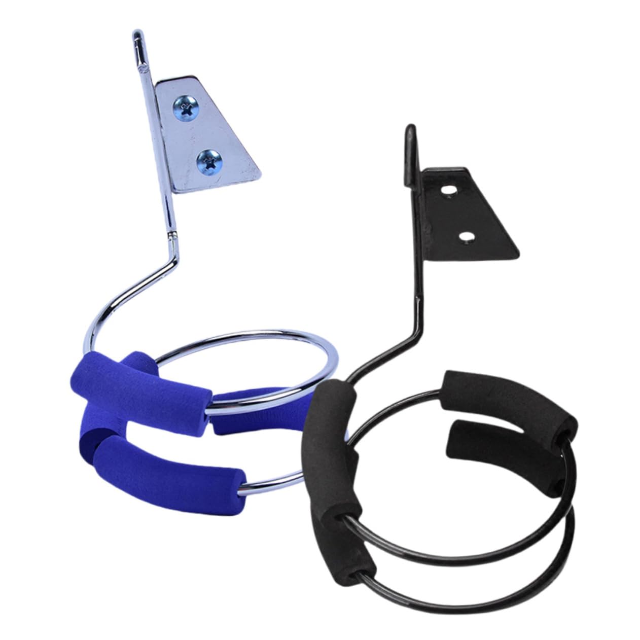 Baluue 6pezzi Supporti Per Asciugacapelli Acciaio Inossidabile Organizer Per Phon e Piastra Per Design e Per Bagno e Salone
