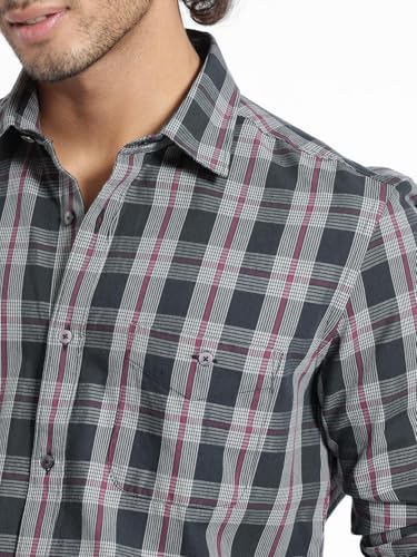 Image of Rare Rabbit Regular fit Checked Shirt