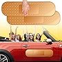 24 x 6.6 Inches Giant Car Bumper Sticker Large Funny Bandage Vinyl Decal for Car Truck Vehicle Window Funny Decals Automotive Decals