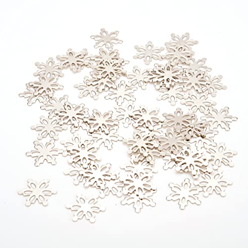 PowerTRC Toy Magnetic Desktop Sculpture (Snowflakes) | Mini Magnetic Art Decoration for Desktop | Fun Stress Relief Office Gift