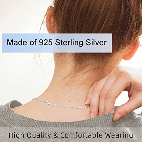 925 Sterling Silver Necklace Extender Sterling Silver Necklace Chain Extenders for Necklaces 2", 3", 4" Inches2