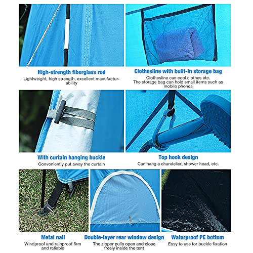 Carpa de Privacidad Pop Up para Camping y Playa miniatura 2