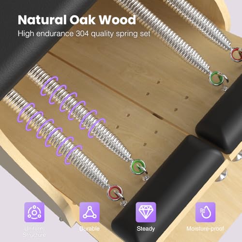 Pilates-Chair-Split-Pedal-Stability-Pilates-Combo-Wood-Chair-with-Handles-Yoga-Fitness-Trainer-Pilates-Reformer-Machine-Pilates-Equipment-Perfect-for-Home-Use-Gym-Workout-Multi-Color