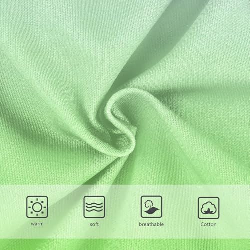 Joisal Elegant Blue Bright Green Gradient Cute Panties Girl Toddler Underwear Floral Cotton Cartoon Briefs Undies Kids 2t3