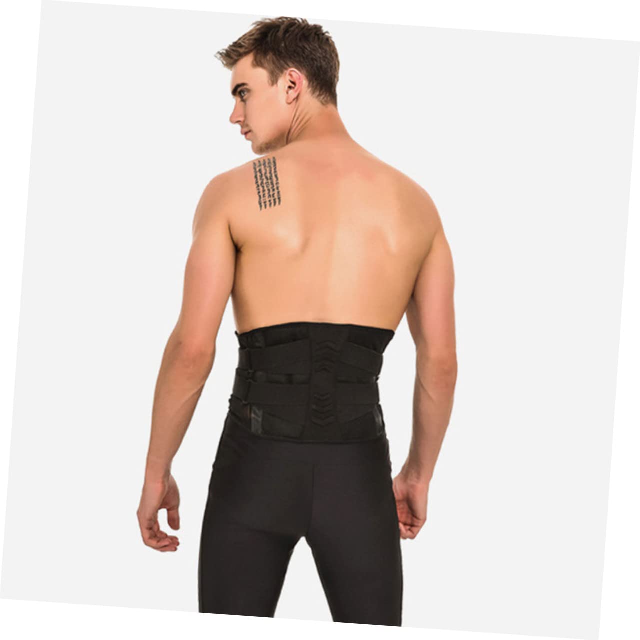SAFIGLE Breathable Back Brace for Lower Back Support Waist Belt for Sports Fitness for Running Football and Gym Men Women