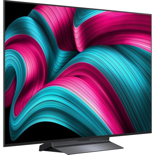 Image of LG 55 inch C5 OLED evo 4K UHD Smart webOS TV (2025) Bundle with CPS Exclusive 26 Month Protection, 2X HDMI Cable, Wall Mount, 6-Outlet Surge Adapter & Deco Gear Complete Home Theater Beginner's Guidebook