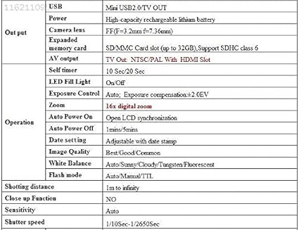 Ubersweet Imported 4F1C LCD 3-Inch Full HD Digital Camera Black T Screen Video Recording