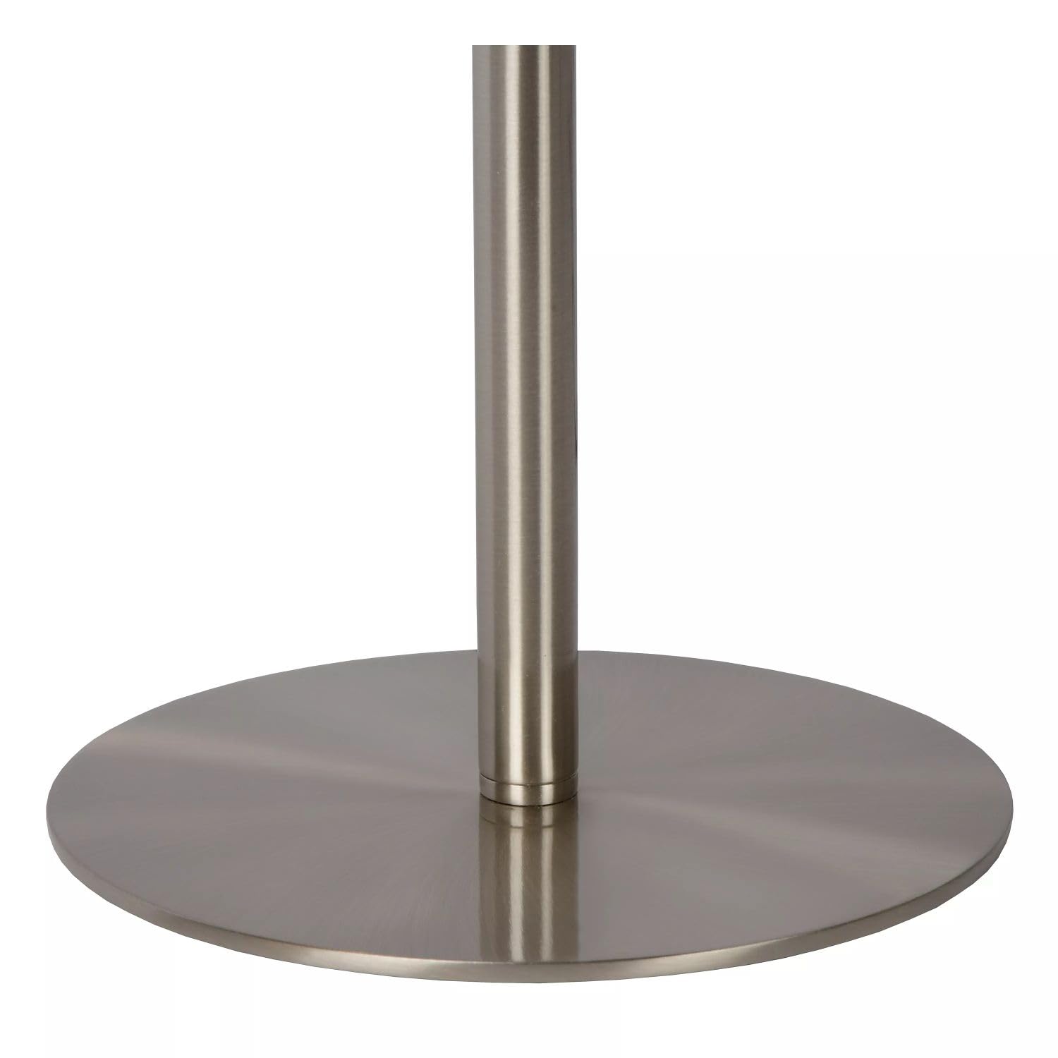 Licht-Erlebnisse LED Tischlampe Metall in Chrom Schreibtisch Büro 50 cm 640 lm 3000 K dimmbar verstellbare Schreibtischleuchte Wohnzimmer LEKO