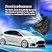 Air Intake Cover Box&Air Intake Snorkel Compatible with 2012-2018 Ford Focus ST RS,MK3.5 Ford Focus ST,Performance Big Mouth&Air Intake Cover Box