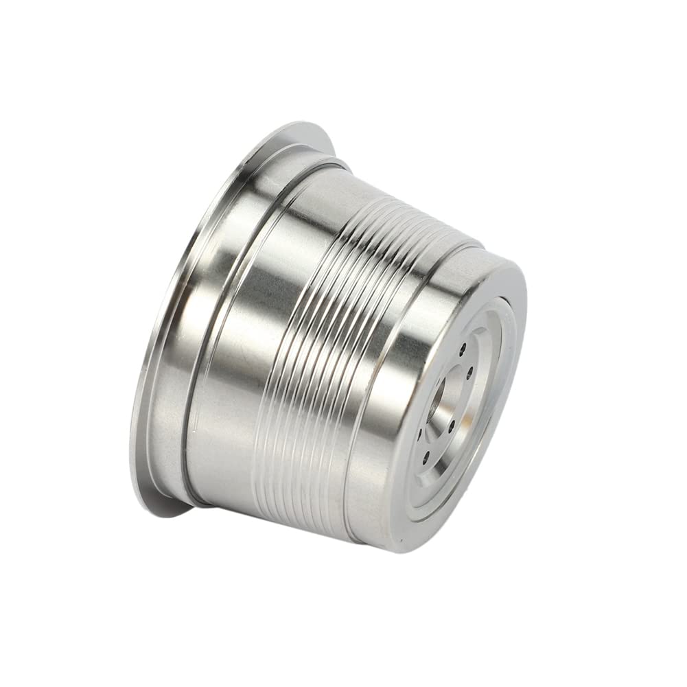 2X Compatible para Cafeteras Caffitaly Fabricante De Acero Inoxidable Cápsula Recargable Reutilizable