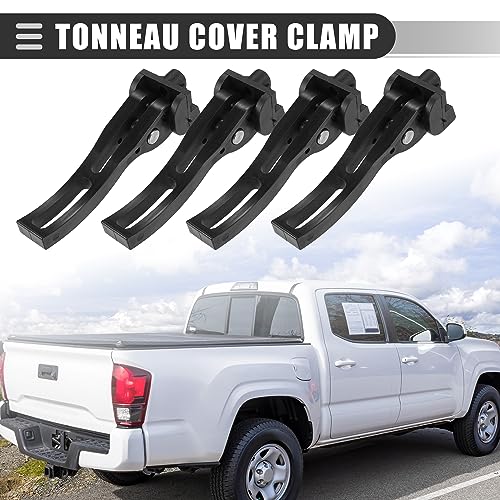 Motoforti AMOTO230629000229 Rear Clamp, Truck Bed Tonneau Cover Clamp, Universal Replacement Parts For Hard Folding Or Soft Folding Tonneau Cover, Plastic thumb #1