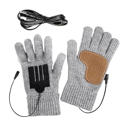 ヒートグローブ,調整可能3温度 タッチスクリーン対応 - 暖かい冬用ヒートグローブ タッチスクリーン対応,男性女性用 オフィスワーク 家庭用 サイクリング スキー 釣り 冬 キャンプ用