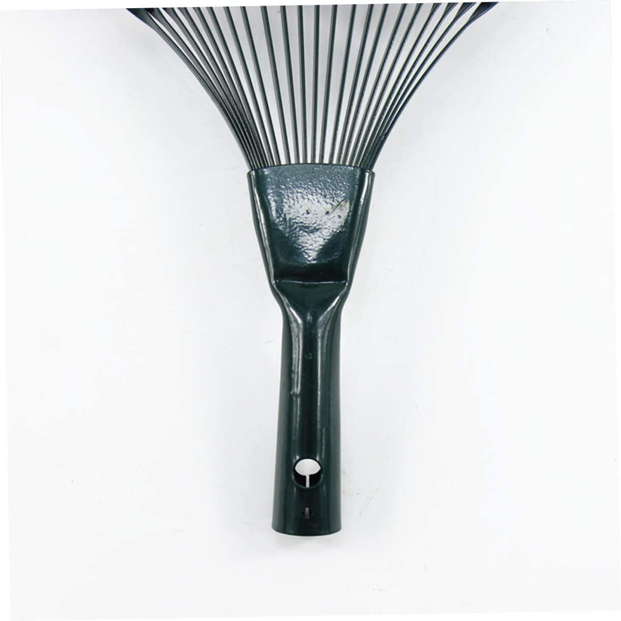 POPETPOP Râteau à Feuilles de Jardin Outil Pratique pour Nettoyage Extérieur et Ferme Manche en Bois 2 Pièces Couleur Aléatoire 22 Dents en Acier à Haute Teneur en Carbone
