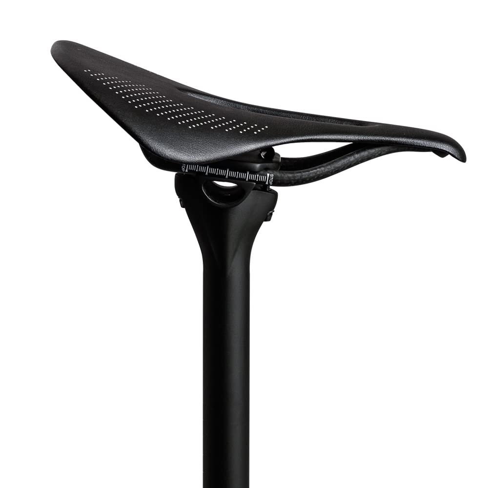 QIKU Carbon Fahrrad Sattelstützen MTB Sattelstütze/Rennrad Sattelstütze 27.2/31.6 * 350/400MM