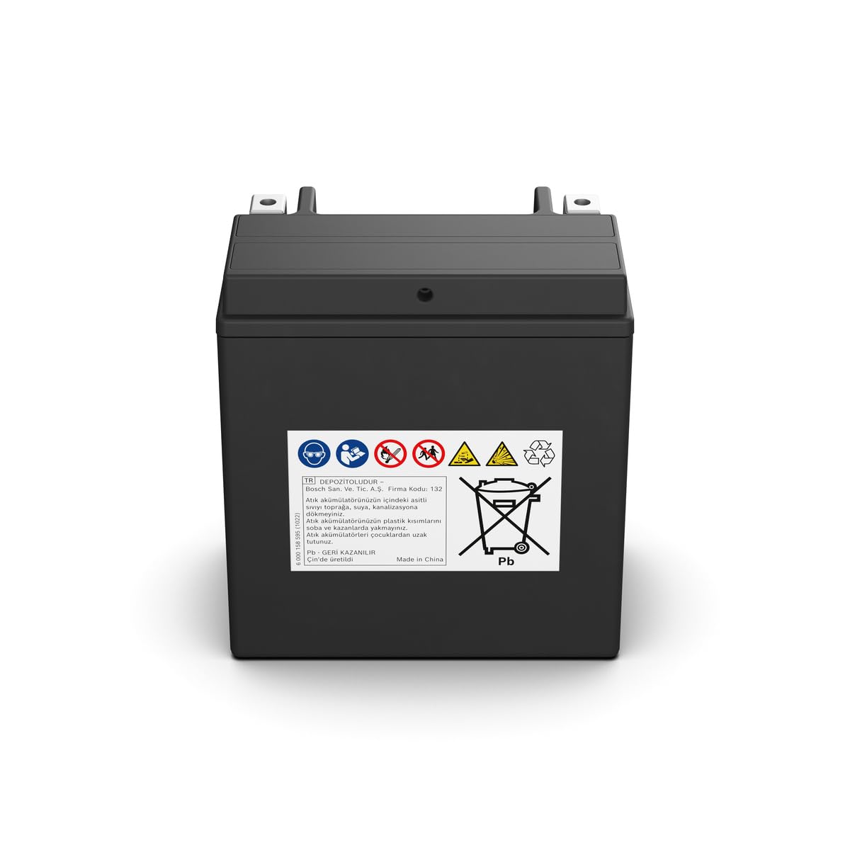 Bosch FA124 - Batería para Motocicletas AGM - 12V 230A 14Ah - Adecuada para motocicletas, motos de enduro, scooters, quads, motos de agua - Compatible M6021, M6022, BTX16-BS, BTX16