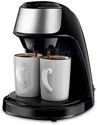 Cafeteira elétrica 2 xícaras preta (220V)
