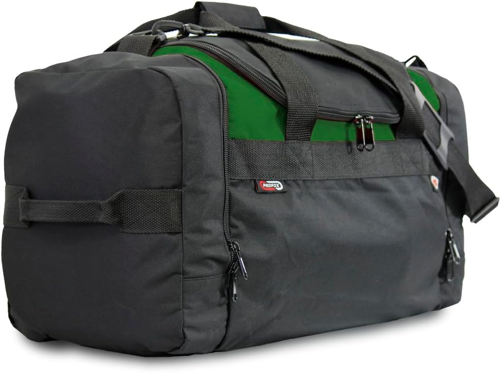 Trackster Auto Racing Motorsports Gym Gear Sports Equipment Duffel Bag (Black with Pink)