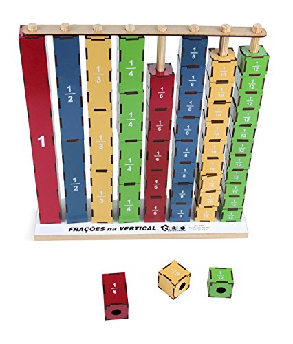 Frações na Vertical Carlu Brinquedos