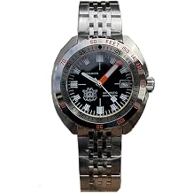 STEELDIVE Automatic Dive Men Watch with NH35 Stainless Steel Band, 660ft Water Resistant Sports Watch