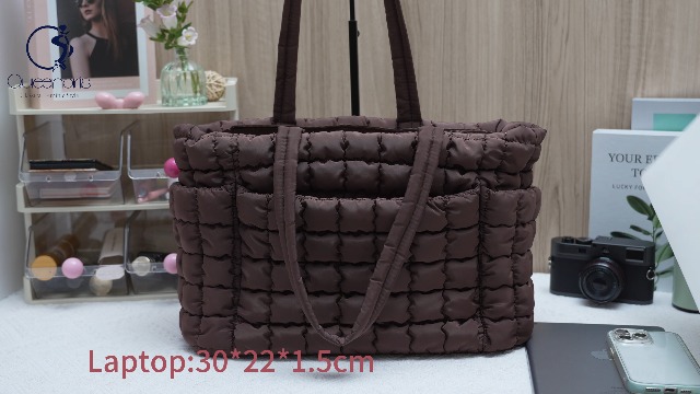 Bolso Tote Queenoris Puffer para Mujer miniatura 7