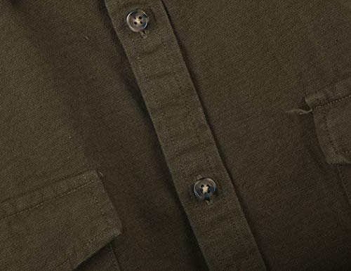 SOOPO Camicia Senza Maniche Camicia a Quadri Uomo