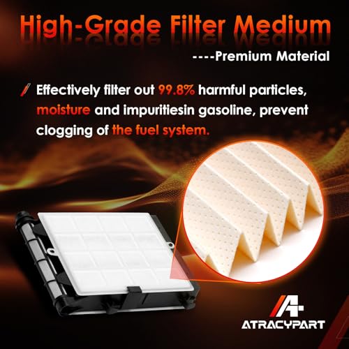 6.7 Powerstroke Fuel Filter Element, Compatible With 2017-2025 Ford F-250, F-350, F-450, F-550 Super Duty V8 Engine, Replaces# FD-4624, FD-4625, HC3Z-9N184-B by ATRACYPART - Image 4