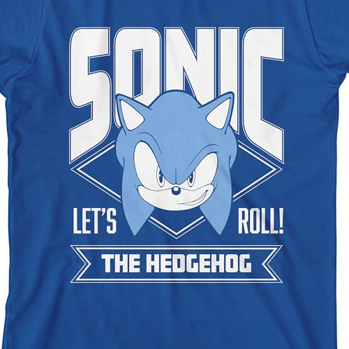 Sonic The Hedgehog Modern Boys Blue Crew Neck Short Sleeve T-Shirt2