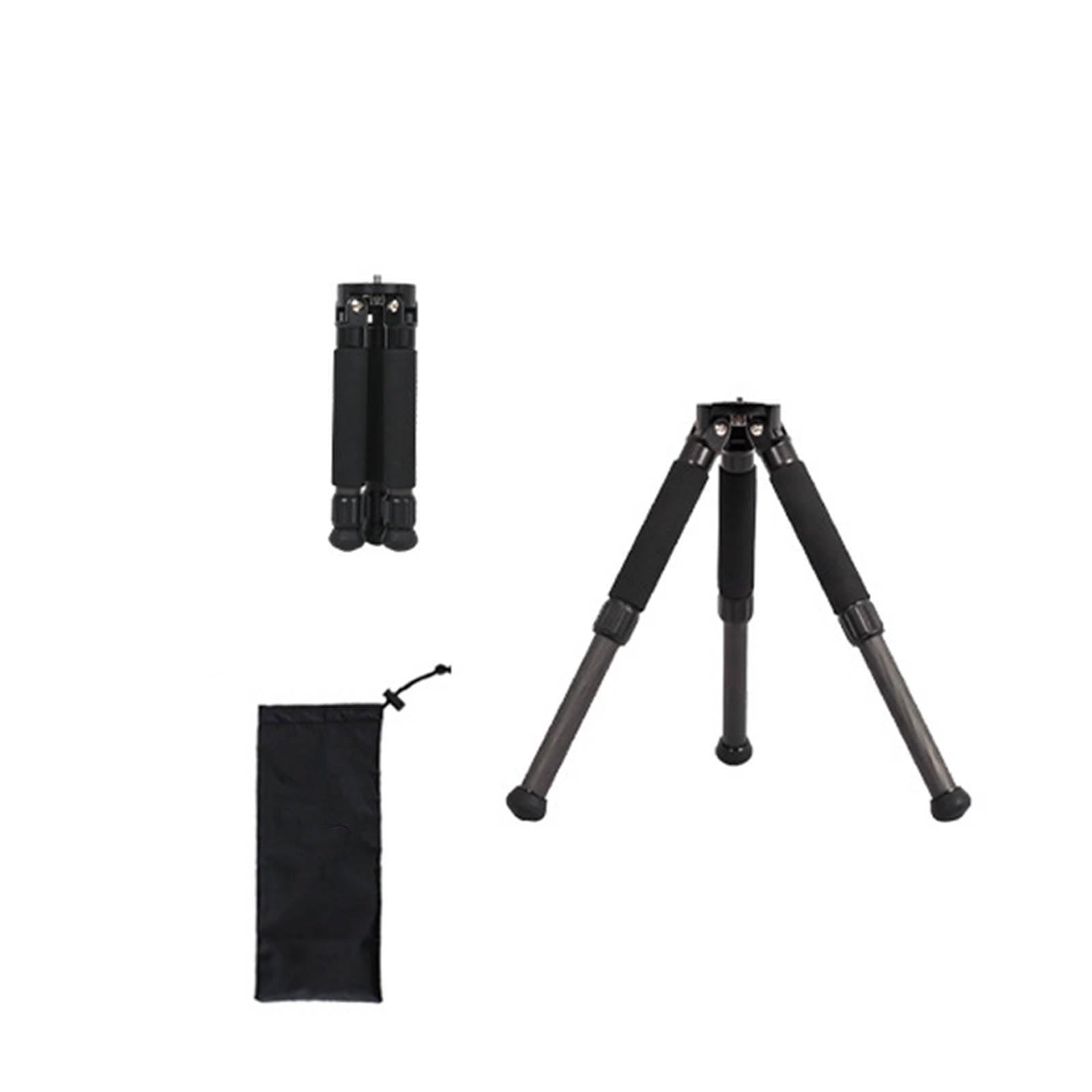 Treppiede fotografico e modalità di montaggio equatoriale con gambe regolabili e compatibilità universale per smartphone treppiede da viaggio