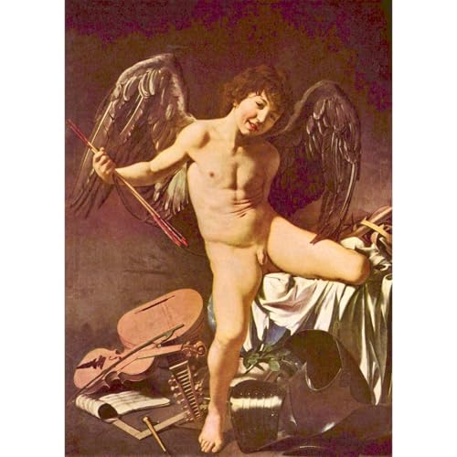 Toile roulée Caravaggio anti-décoloration pour remplacer un tableau terni