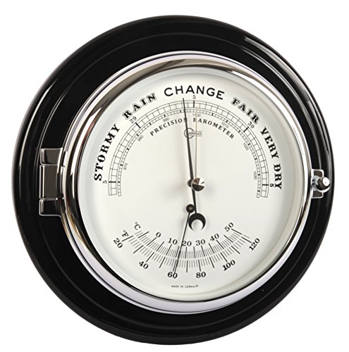 Preisvergleich Produktbild Barigo Captain Barometer / Thermometer Chrom