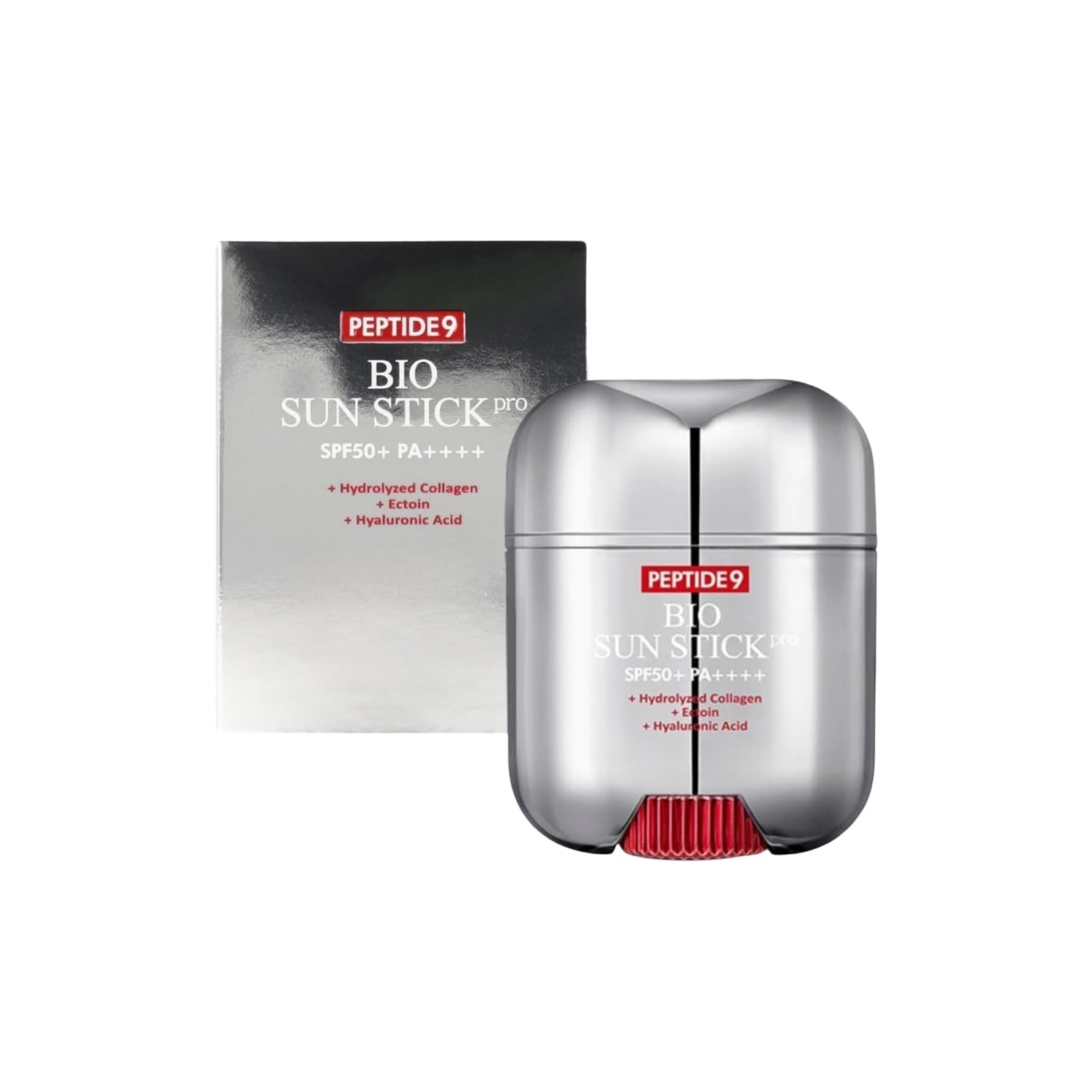 Peptide 9 Bio Sun Stick SPF50+, Portable UV Protection Bio Sun Stick Pro, 0.7 oz, Sunscreen for Face Stick, Sunscreen Stick